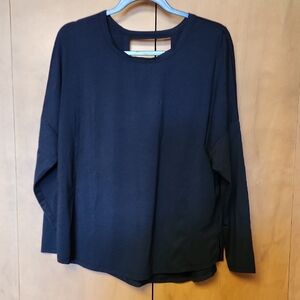 All In Motion Black Long Sleeve Top